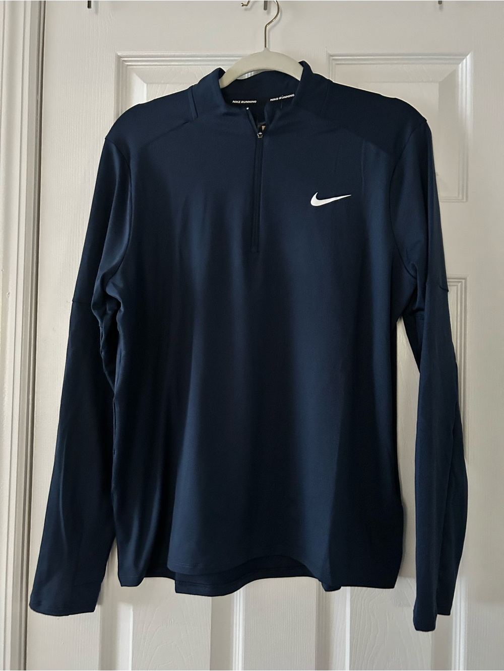 Nike Men’s Dark Navy Quarter-Zip Performance Pullover